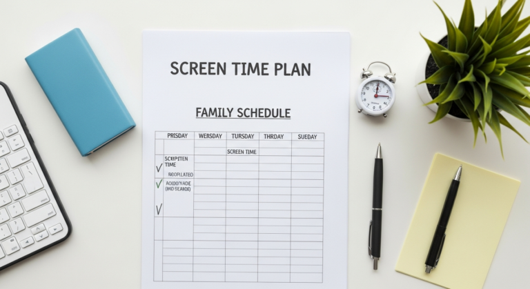 family screen time plan guide 2026