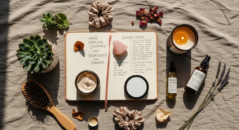 hair care routine for damaged hair