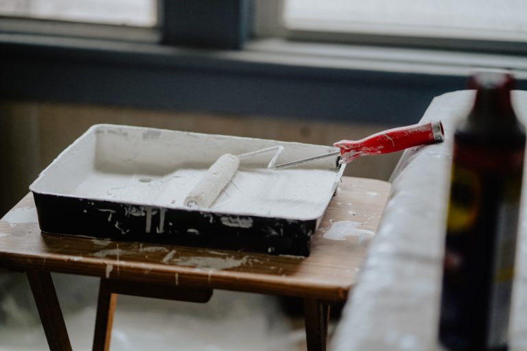 a piano with a sheet of paper on it