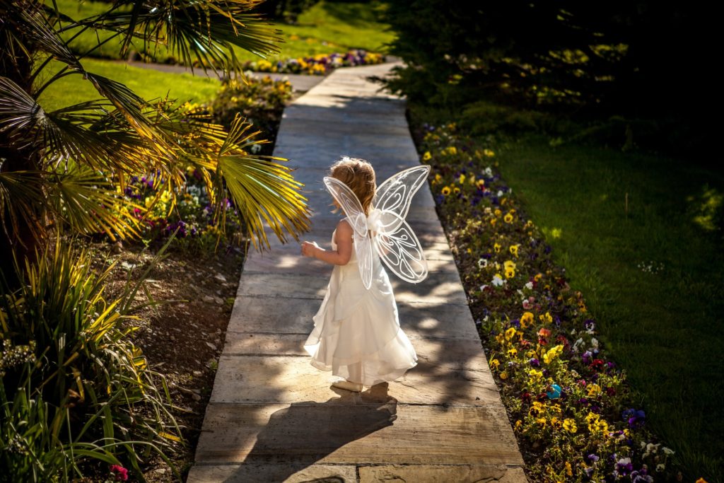 a person in a wedding dress