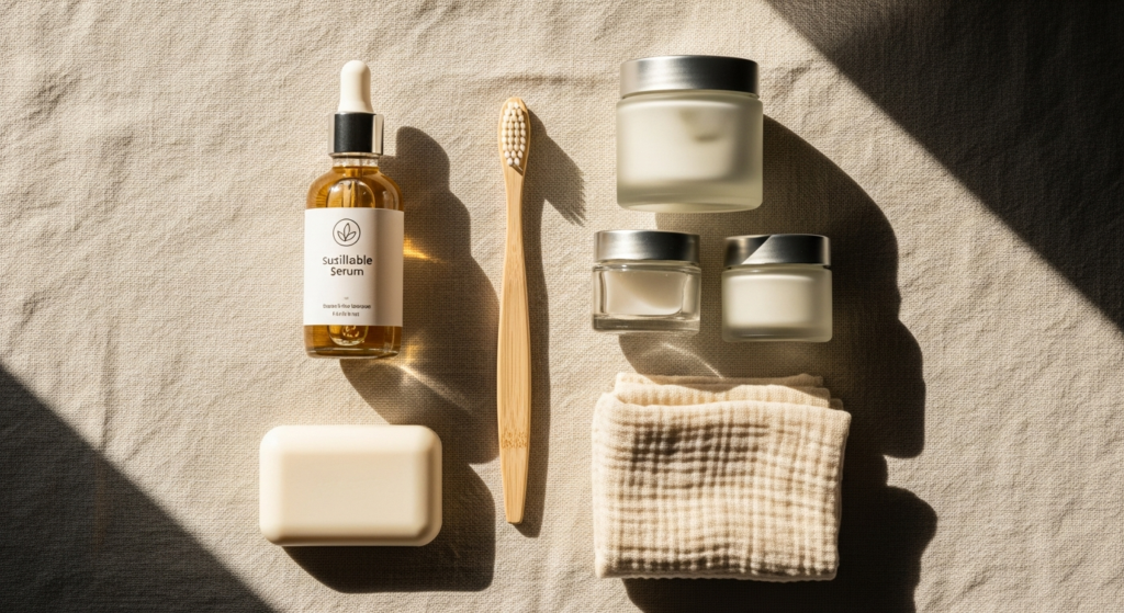 build sustainable beauty routine