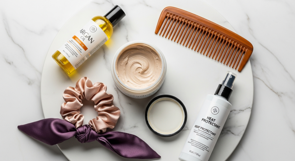 hair care routine damaged hair