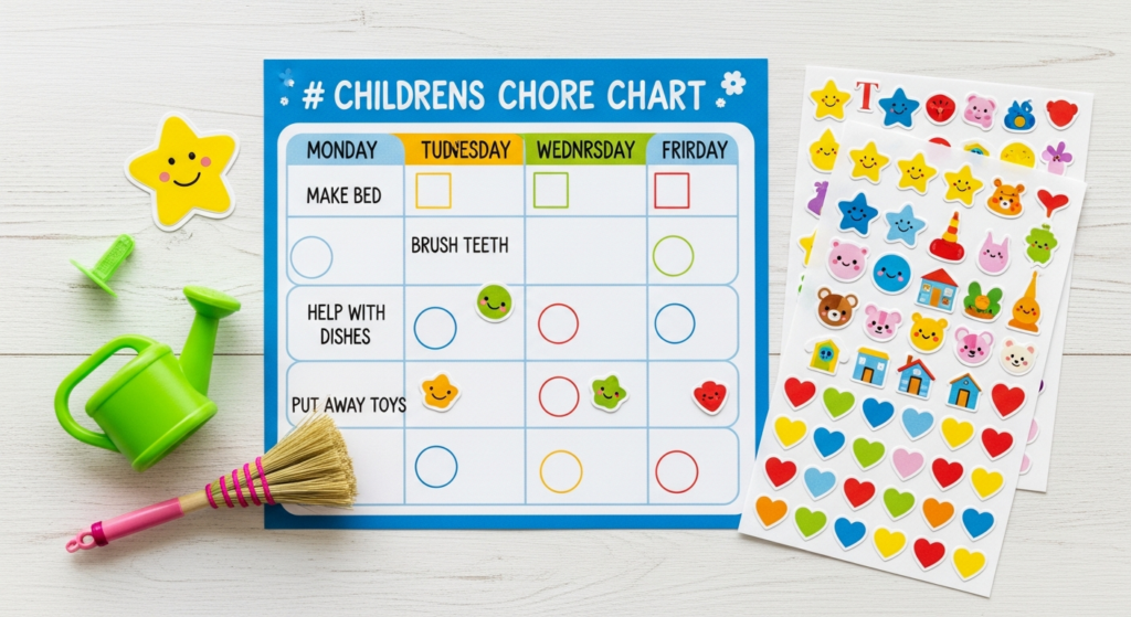 teach children responsibility at home