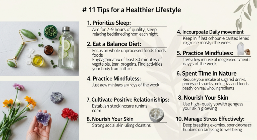 11 tips for a healthier lifestyle
