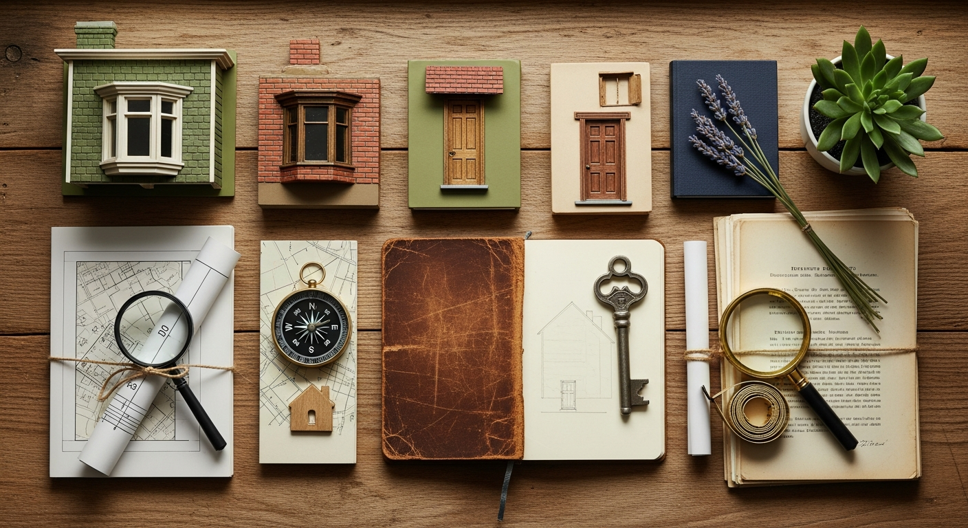 A brief guide to buying an older home illustration