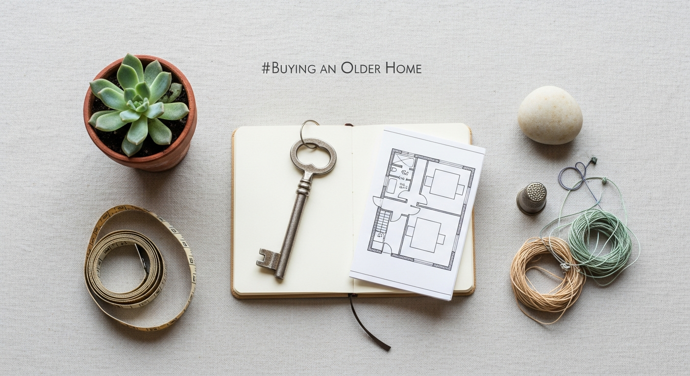 A brief guide to buying an older home illustration