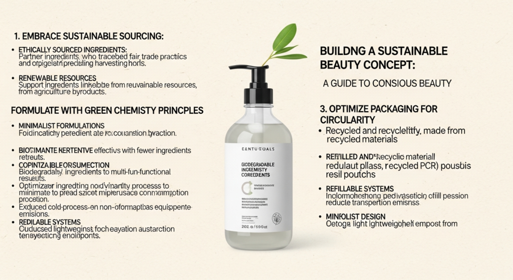 how to build a sustainable beauty routine