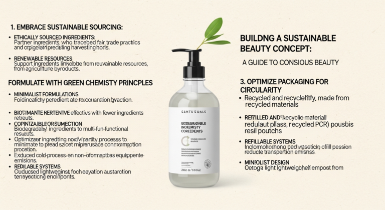 how to build a sustainable beauty routine