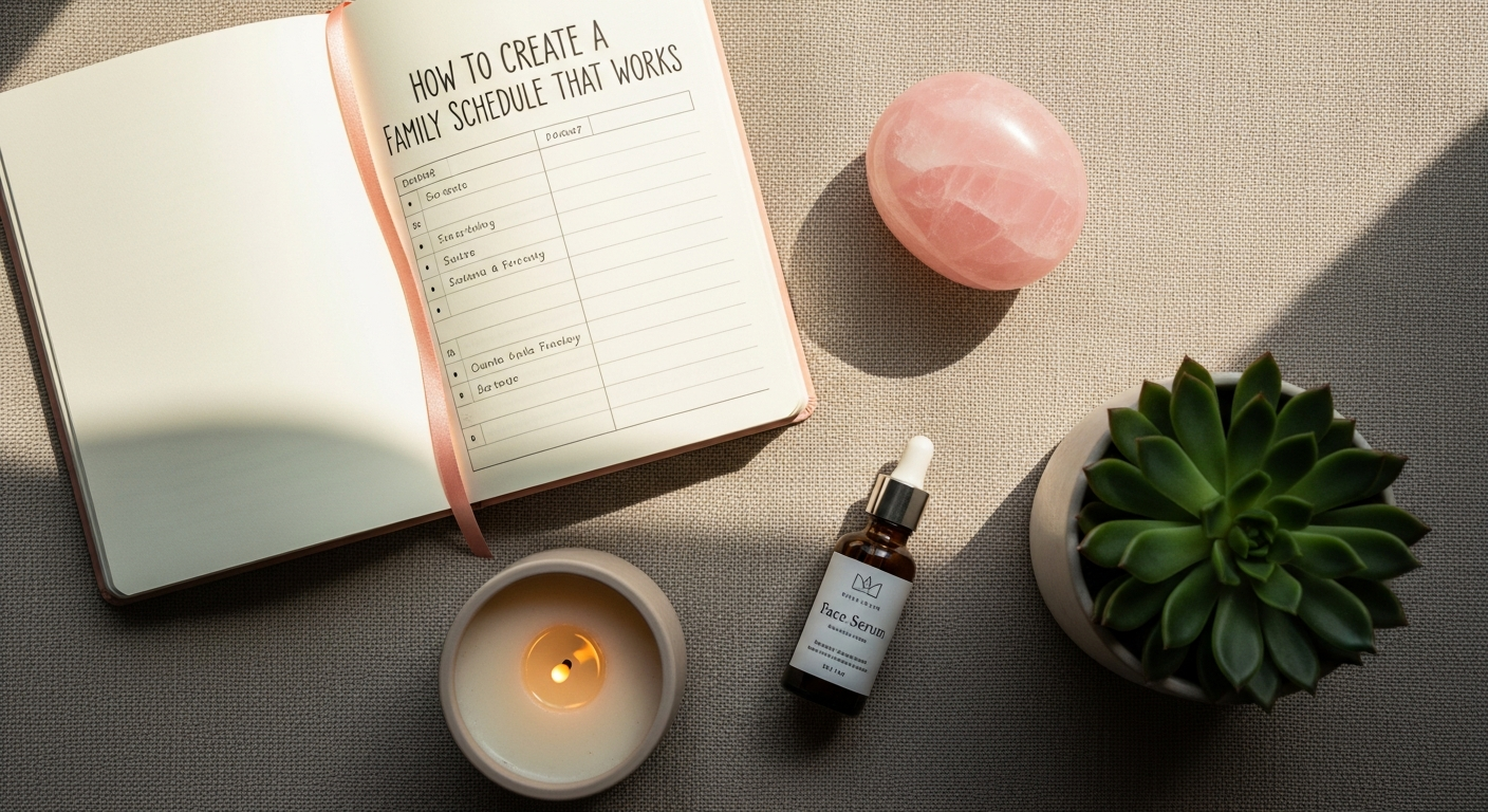 How To Create A Family Schedule That Works