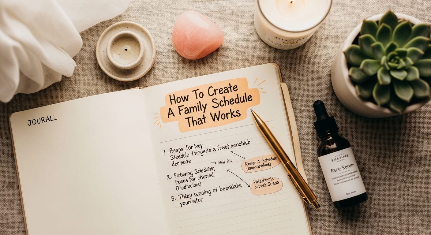 How To Create A Family Schedule That Works