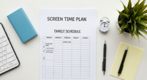 family screen time plan guide 2026