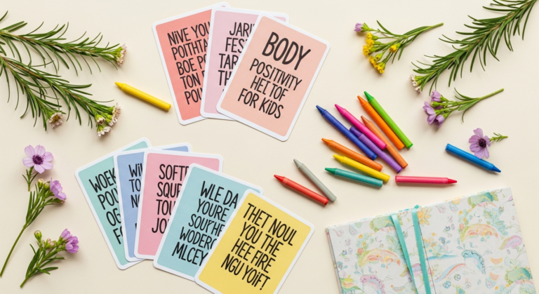 how to talk kids about body image