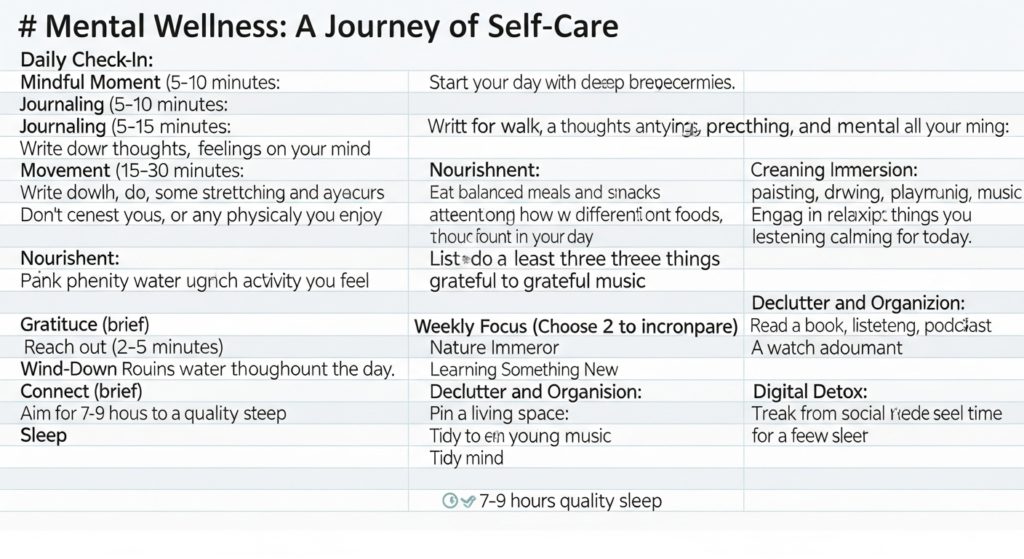 mental health tips for women 2026