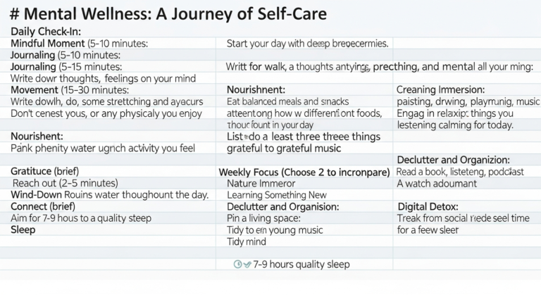 mental health tips for women 2026