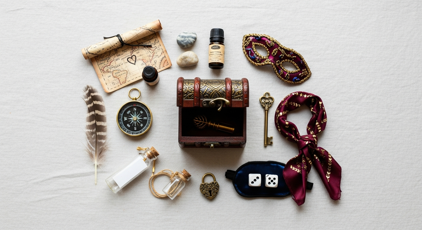 Spice up your sex life tips for adventurous men and women illustration