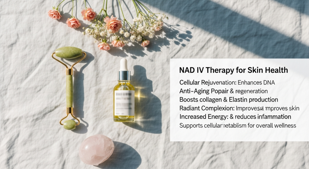 The benefits of nad iv therapy for skin health