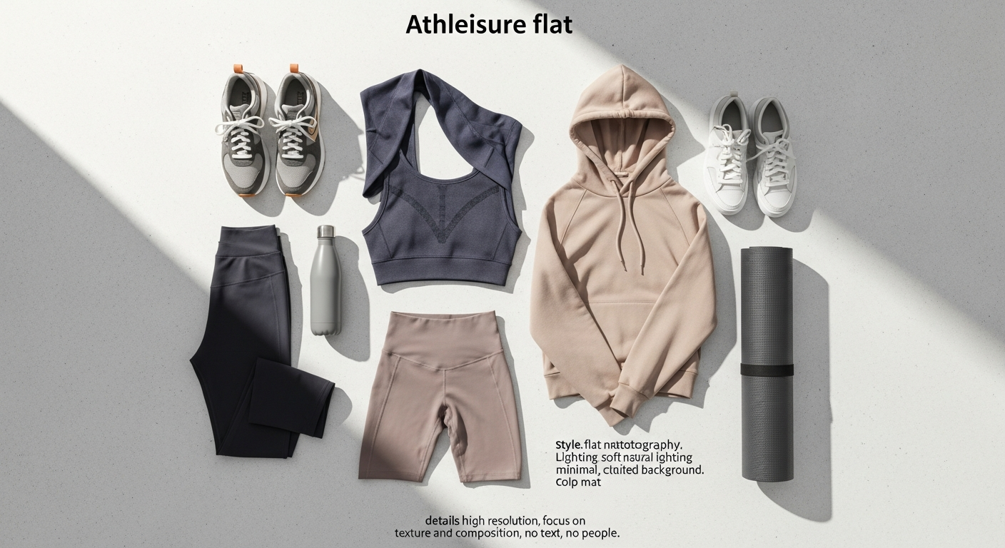 The rise of athleisure how fashion meets fitness in modern lifestyles illustration