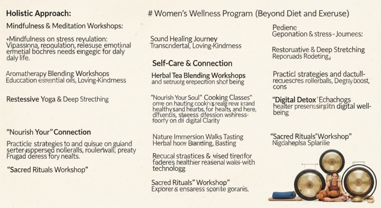Wellness program ideas outside of diet and exercise
