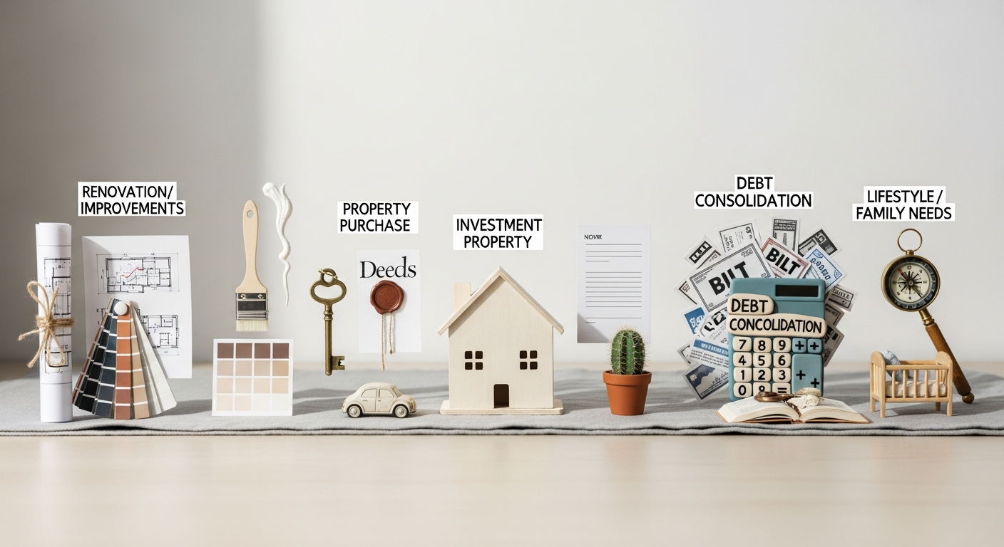 What can you spend your home loan on illustration