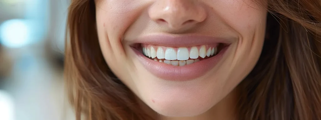 a celebrity smiling confidently with clear aligners in place.